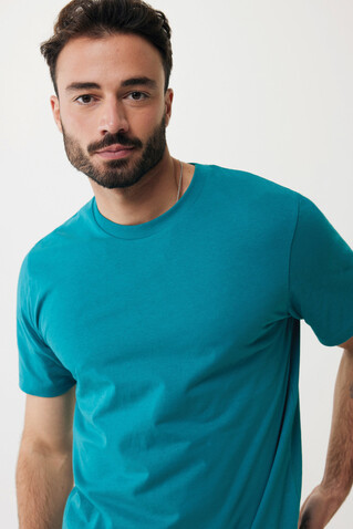 IQONIQ Sierra Lightweight T-Shirt aus recycelter Baumwolle verdigris bedrucken, Art.-Nr. T9104.009.XL