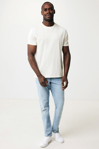 IQONIQ Sierra Lightweight T-Shirt aus recycelter Baumwolle recycled white bedrucken, Art.-Nr. T9104.004.L