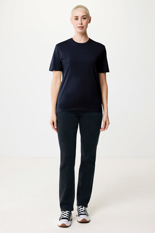 IQONIQ Sierra Lightweight T-Shirt aus recycelter Baumwolle navy blau bedrucken, Art.-Nr. T9104.002.XXXL