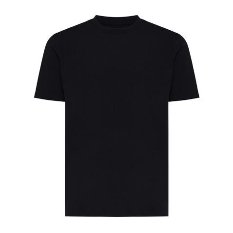 IQONIQ Sierra Lightweight T-Shirt aus recycelter Baumwolle schwarz bedrucken, Art.-Nr. T9104.001.XXL