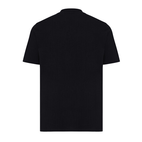 IQONIQ Sierra Lightweight T-Shirt aus recycelter Baumwolle schwarz bedrucken, Art.-Nr. T9104.001.XXL