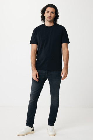 IQONIQ Sierra Lightweight T-Shirt aus recycelter Baumwolle schwarz bedrucken, Art.-Nr. T9104.001.XXL