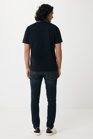 IQONIQ Sierra Lightweight T-Shirt aus recycelter Baumwolle schwarz bedrucken, Art.-Nr. T9104.001.XXL