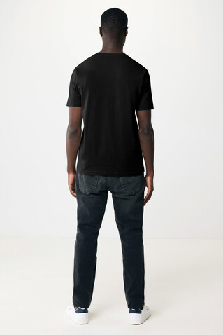 IQONIQ Sierra Lightweight T-Shirt aus recycelter Baumwolle schwarz bedrucken, Art.-Nr. T9104.001.XXL