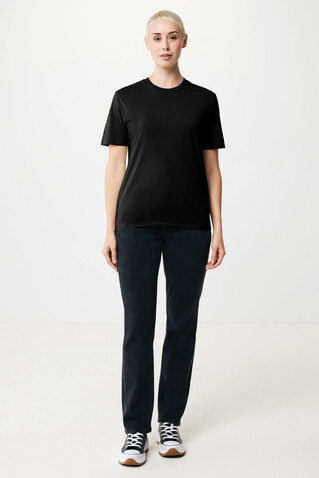 IQONIQ Sierra Lightweight T-Shirt aus recycelter Baumwolle schwarz bedrucken, Art.-Nr. T9104.001.XXL