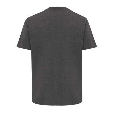 IQONIQ Teide T-Shirt aus recycelter Baumwolle heather anthracite bedrucken, Art.-Nr. T9105.014.XXS