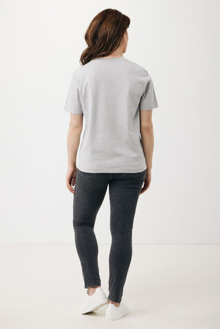 IQONIQ Teide T-Shirt aus recycelter Baumwolle heather grey bedrucken, Art.-Nr. T9105.013.XXXL