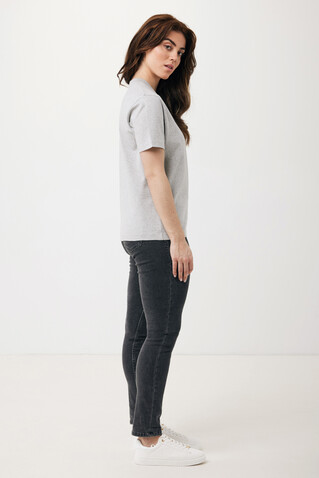 IQONIQ Teide T-Shirt aus recycelter Baumwolle heather grey bedrucken, Art.-Nr. T9105.013.XXXL