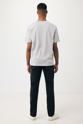IQONIQ Teide T-Shirt aus recycelter Baumwolle heather grey bedrucken, Art.-Nr. T9105.013.XXXL