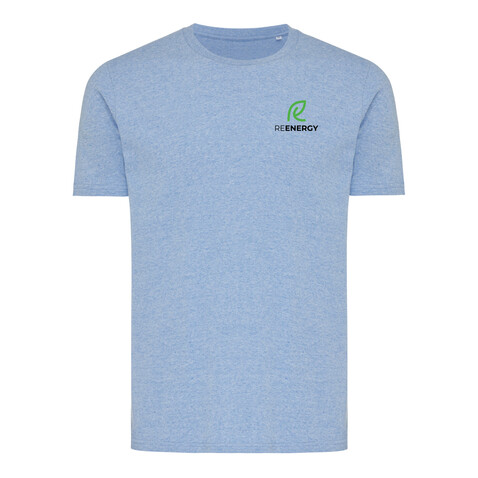 IQONIQ Brett T-Shirt aus recycelter Baumwolle light heather blue bedrucken, Art.-Nr. T9107.042.XXL IQONIQ Brett T-Shirt aus recycelter Baumwolle light heather blue bedrucken, Art.-Nr. T9107.042.XXL