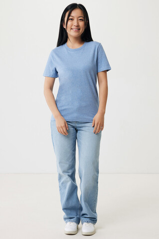 IQONIQ Brett T-Shirt aus recycelter Baumwolle light heather blue bedrucken, Art.-Nr. T9107.042.XXL IQONIQ Brett T-Shirt aus recycelter Baumwolle light heather blue bedrucken, Art.-Nr. T9107.042.XXL