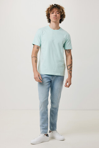IQONIQ Brett T-Shirt aus recycelter Baumwolle crushed mint bedrucken, Art.-Nr. T9107.037.XXL