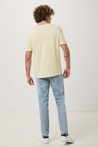 IQONIQ Brett T-Shirt aus recycelter Baumwolle cream yellow bedrucken, Art.-Nr. T9107.036.S IQONIQ Brett T-Shirt aus recycelter Baumwolle cream yellow bedrucken, Art.-Nr. T9107.036.S