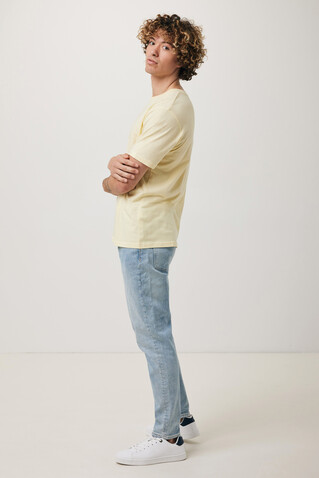 IQONIQ Brett T-Shirt aus recycelter Baumwolle cream yellow bedrucken, Art.-Nr. T9107.036.S IQONIQ Brett T-Shirt aus recycelter Baumwolle cream yellow bedrucken, Art.-Nr. T9107.036.S