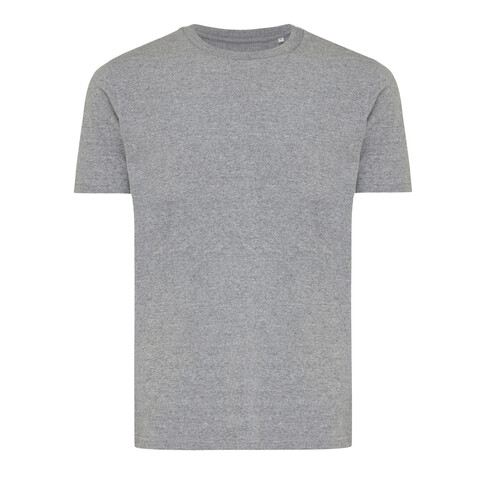 IQONIQ Brett T-Shirt aus recycelter Baumwolle light heather anthracite bedrucken, Art.-Nr. T9107.034.XL