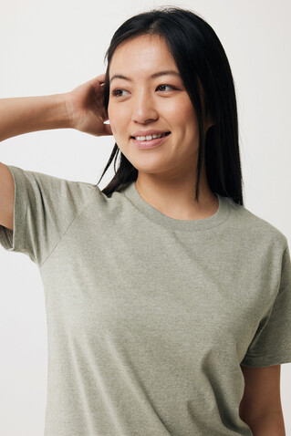IQONIQ Brett T-Shirt aus recycelter Baumwolle light heather green bedrucken, Art.-Nr. T9107.033.L IQONIQ Brett T-Shirt aus recycelter Baumwolle light heather green bedrucken, Art.-Nr. T9107.033.L