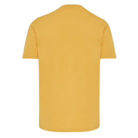 IQONIQ Brett T-Shirt aus recycelter Baumwolle ochre yellow bedrucken, Art.-Nr. T9107.021.XXXL