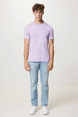 IQONIQ Brett T-Shirt aus recycelter Baumwolle lavender bedrucken, Art.-Nr. T9107.011.XS