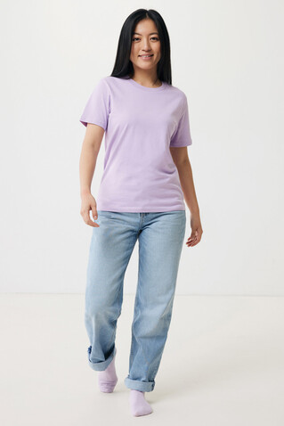 IQONIQ Brett T-Shirt aus recycelter Baumwolle lavender bedrucken, Art.-Nr. T9107.011.XS