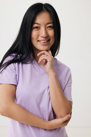 IQONIQ Brett T-Shirt aus recycelter Baumwolle lavender bedrucken, Art.-Nr. T9107.011.XS