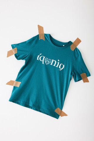 IQONIQ Brett T-Shirt aus recycelter Baumwolle verdigris bedrucken, Art.-Nr. T9107.009.XL IQONIQ Brett T-Shirt aus recycelter Baumwolle verdigris bedrucken, Art.-Nr. T9107.009.XL