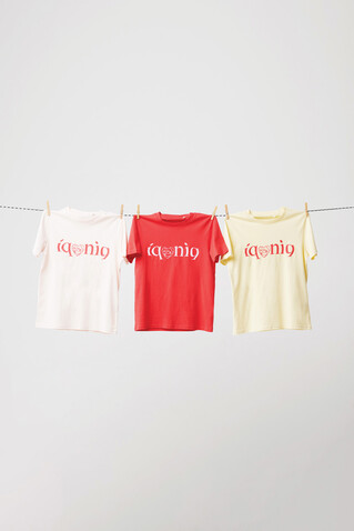 IQONIQ Brett T-Shirt aus recycelter Baumwolle luscious red bedrucken, Art.-Nr. T9107.008.XXXL