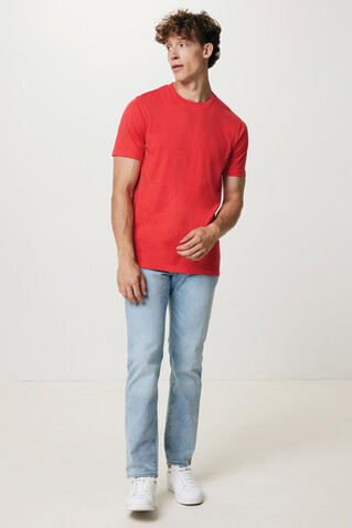 IQONIQ Brett T-Shirt aus recycelter Baumwolle luscious red bedrucken, Art.-Nr. T9107.008.XXXL