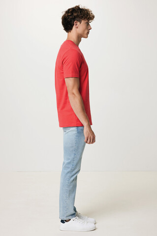 IQONIQ Brett T-Shirt aus recycelter Baumwolle luscious red bedrucken, Art.-Nr. T9107.008.XXXL