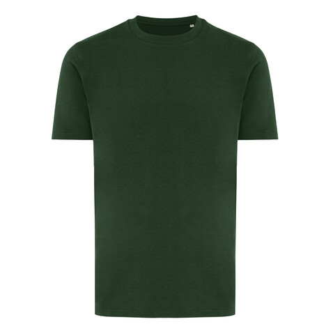 IQONIQ Brett T-Shirt aus recycelter Baumwolle forest green bedrucken, Art.-Nr. T9107.005.XL
