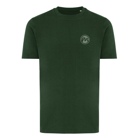 IQONIQ Brett T-Shirt aus recycelter Baumwolle forest green bedrucken, Art.-Nr. T9107.005.XL