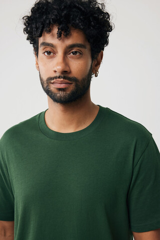 IQONIQ Brett T-Shirt aus recycelter Baumwolle forest green bedrucken, Art.-Nr. T9107.005.XL
