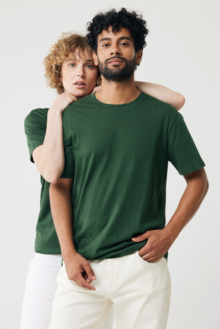 IQONIQ Brett T-Shirt aus recycelter Baumwolle forest green bedrucken, Art.-Nr. T9107.005.XL