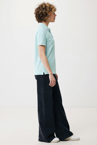 IQONIQ Yosemite Piqué-Poloshirt aus recycelter Baumwolle crushed mint bedrucken, Art.-Nr. T9200.037.M