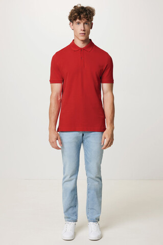 IQONIQ Yosemite Piqué-Poloshirt aus recycelter Baumwolle rot bedrucken, Art.-Nr. T9200.029.5XL IQONIQ Yosemite Piqué-Poloshirt aus recycelter Baumwolle rot bedrucken, Art.-Nr. T9200.029.5XL