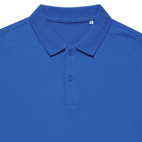IQONIQ Yosemite Piqué-Poloshirt aus recycelter Baumwolle Königsblau bedrucken, Art.-Nr. T9200.025.4XL