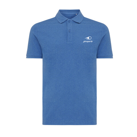 IQONIQ Yosemite Piqué-Poloshirt aus recycelter Baumwolle heather blue bedrucken, Art.-Nr. T9200.024.XXL IQONIQ Yosemite Piqué-Poloshirt aus recycelter Baumwolle heather blue bedrucken, Art.-Nr. T9200.024.XXL