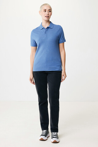 IQONIQ Yosemite Piqué-Poloshirt aus recycelter Baumwolle heather blue bedrucken, Art.-Nr. T9200.024.XXL IQONIQ Yosemite Piqué-Poloshirt aus recycelter Baumwolle heather blue bedrucken, Art.-Nr. T9200.024.XXL