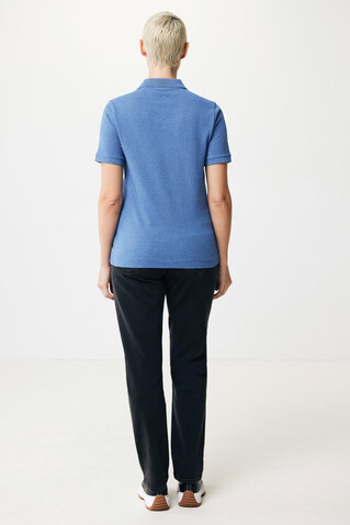 IQONIQ Yosemite Piqué-Poloshirt aus recycelter Baumwolle heather blue bedrucken, Art.-Nr. T9200.024.XXL IQONIQ Yosemite Piqué-Poloshirt aus recycelter Baumwolle heather blue bedrucken, Art.-Nr. T9200.024.XXL