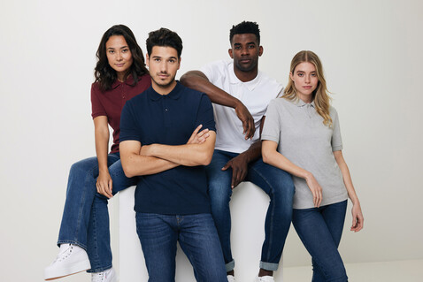 IQONIQ Yosemite Piqué-Poloshirt aus recycelter Baumwolle natural raw bedrucken, Art.-Nr. T9200.018.XS IQONIQ Yosemite Piqué-Poloshirt aus recycelter Baumwolle natural raw bedrucken, Art.-Nr. T9200.018.XS