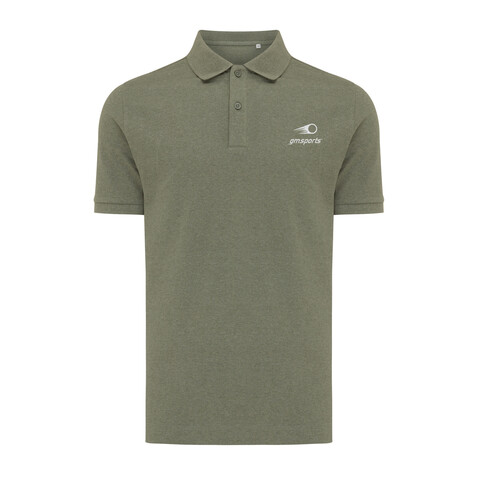 IQONIQ Yosemite Piqué-Poloshirt aus recycelter Baumwolle heather green bedrucken, Art.-Nr. T9200.015.5XL IQONIQ Yosemite Piqué-Poloshirt aus recycelter Baumwolle heather green bedrucken, Art.-Nr. T9200.015.5XL