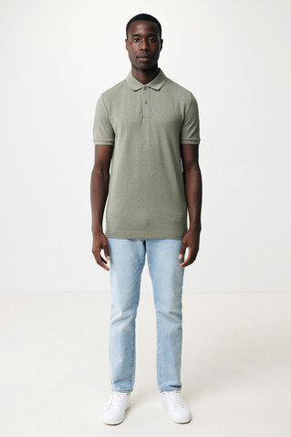 IQONIQ Yosemite Piqué-Poloshirt aus recycelter Baumwolle heather green bedrucken, Art.-Nr. T9200.015.5XL IQONIQ Yosemite Piqué-Poloshirt aus recycelter Baumwolle heather green bedrucken, Art.-Nr. T9200.015.5XL