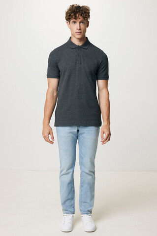 IQONIQ Yosemite Piqué-Poloshirt aus recycelter Baumwolle heather anthracite bedrucken, Art.-Nr. T9200.014.S IQONIQ Yosemite Piqué-Poloshirt aus recycelter Baumwolle heather anthracite bedrucken, Art.-Nr. T9200.014.S