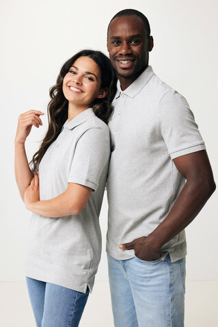IQONIQ Yosemite Piqué-Poloshirt aus recycelter Baumwolle heather grey bedrucken, Art.-Nr. T9200.013.XXXL IQONIQ Yosemite Piqué-Poloshirt aus recycelter Baumwolle heather grey bedrucken, Art.-Nr. T9200.013.XXXL