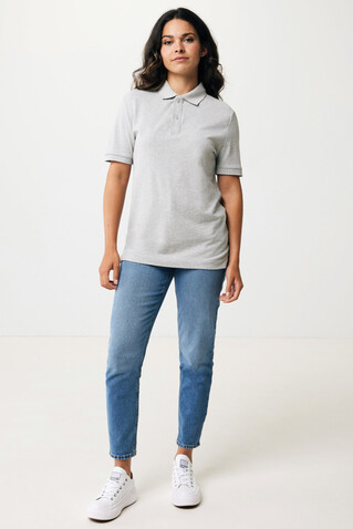 IQONIQ Yosemite Piqué-Poloshirt aus recycelter Baumwolle heather grey bedrucken, Art.-Nr. T9200.013.XXXL IQONIQ Yosemite Piqué-Poloshirt aus recycelter Baumwolle heather grey bedrucken, Art.-Nr. T9200.013.XXXL