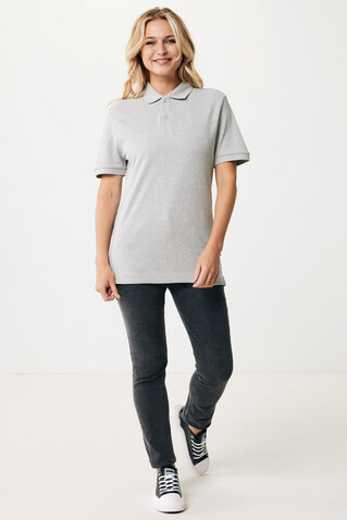 IQONIQ Yosemite Piqué-Poloshirt aus recycelter Baumwolle heather grey bedrucken, Art.-Nr. T9200.013.XXXL IQONIQ Yosemite Piqué-Poloshirt aus recycelter Baumwolle heather grey bedrucken, Art.-Nr. T9200.013.XXXL