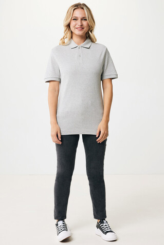 IQONIQ Yosemite Piqué-Poloshirt aus recycelter Baumwolle heather grey bedrucken, Art.-Nr. T9200.013.XXXL IQONIQ Yosemite Piqué-Poloshirt aus recycelter Baumwolle heather grey bedrucken, Art.-Nr. T9200.013.XXXL