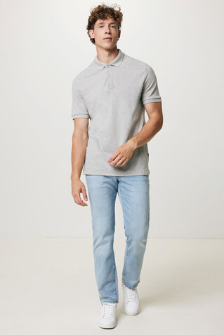 IQONIQ Yosemite Piqué-Poloshirt aus recycelter Baumwolle heather grey bedrucken, Art.-Nr. T9200.013.XXXL IQONIQ Yosemite Piqué-Poloshirt aus recycelter Baumwolle heather grey bedrucken, Art.-Nr. T9200.013.XXXL