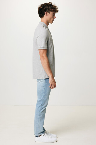 IQONIQ Yosemite Piqué-Poloshirt aus recycelter Baumwolle heather grey bedrucken, Art.-Nr. T9200.013.XXXL IQONIQ Yosemite Piqué-Poloshirt aus recycelter Baumwolle heather grey bedrucken, Art.-Nr. T9200.013.XXXL