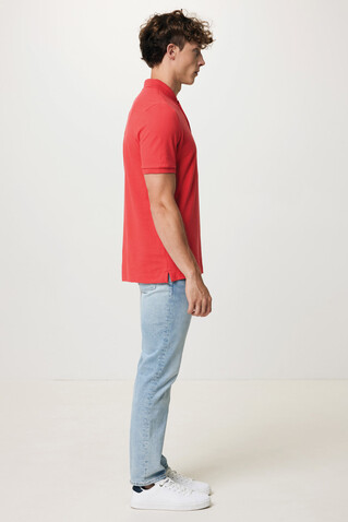 IQONIQ Yosemite Piqué-Poloshirt aus recycelter Baumwolle luscious red bedrucken, Art.-Nr. T9200.008.S IQONIQ Yosemite Piqué-Poloshirt aus recycelter Baumwolle luscious red bedrucken, Art.-Nr. T9200.008.S