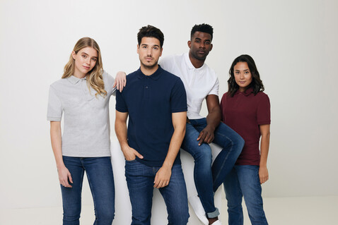 IQONIQ Yosemite Piqué-Poloshirt aus recycelter Baumwolle recycled white bedrucken, Art.-Nr. T9200.004.XL IQONIQ Yosemite Piqué-Poloshirt aus recycelter Baumwolle recycled white bedrucken, Art.-Nr. T9200.004.XL